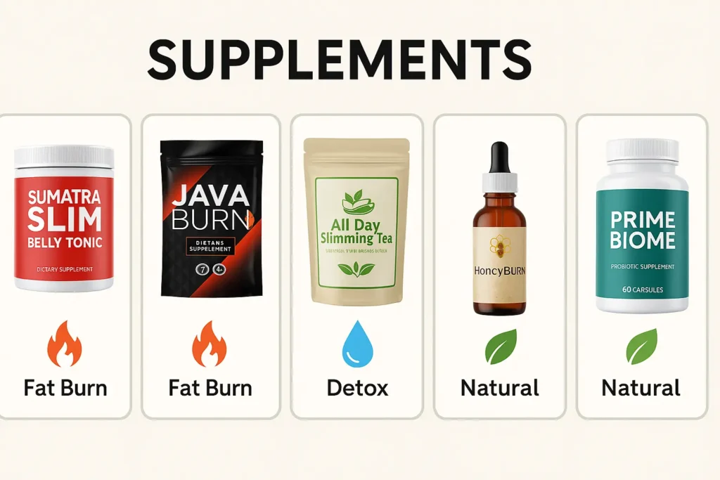 Bottle of Sumatra Slim Belly Tonic with natural ingredients like turmeric and green tea. Bottle of Sumatra Slim Belly Tonic with natural ingredients like turmeric and green tea.