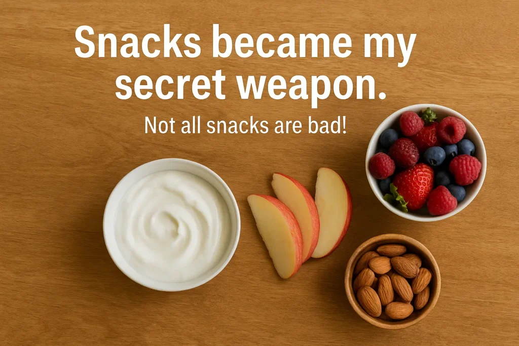 Snacks became my secret weapon Healthy snacks for weight loss - Snacks became my secret weapon