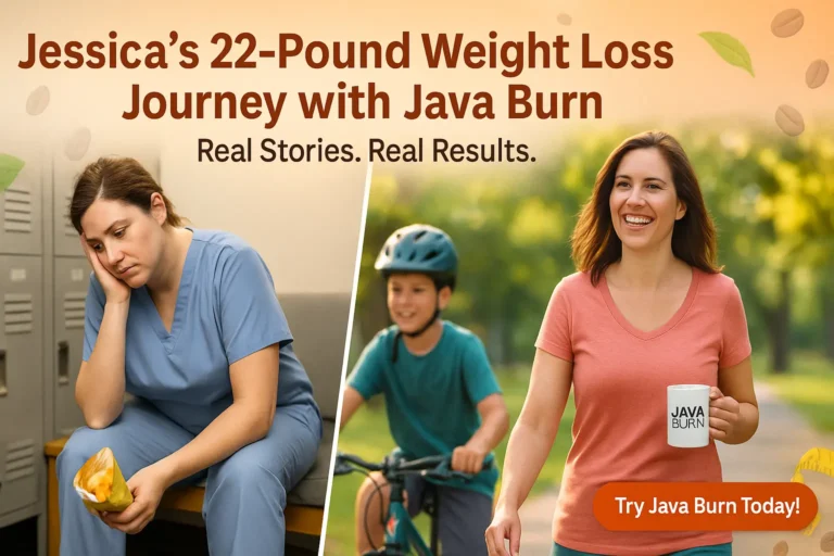 Warm gradient background with soft sunrise tones, ideal for promoting health, wellness, and weight loss content related to Java Burn Coffee.