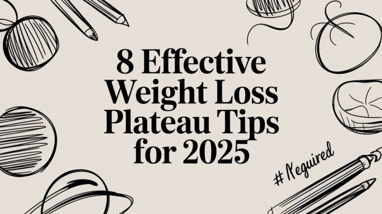 8 Effective Weight Loss Plateau Tips for 2025