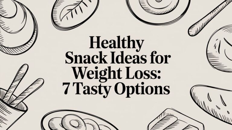 healthy snack ideas for weight loss: 7 tasty options