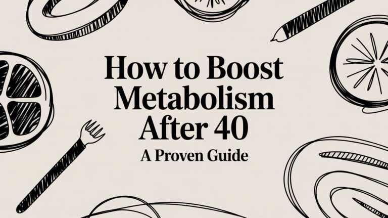 How to Boost Metabolism After 40 A Proven Guide